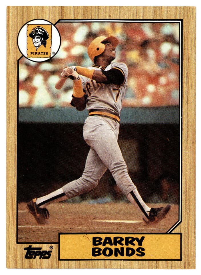 1987 Topps Barry Bonds