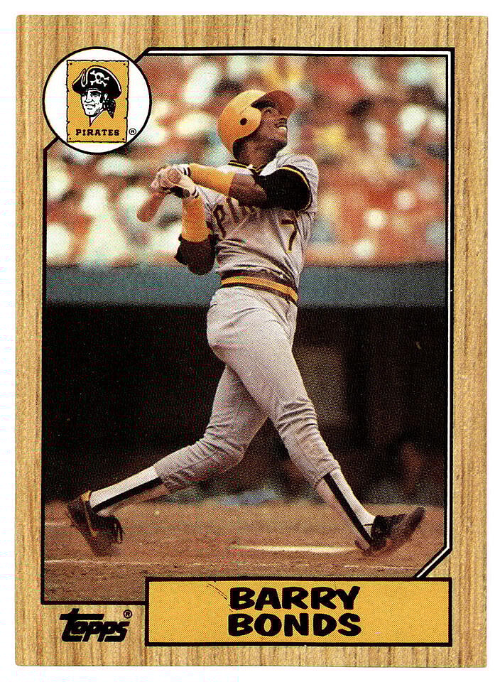 1987 Topps Barry Bonds
