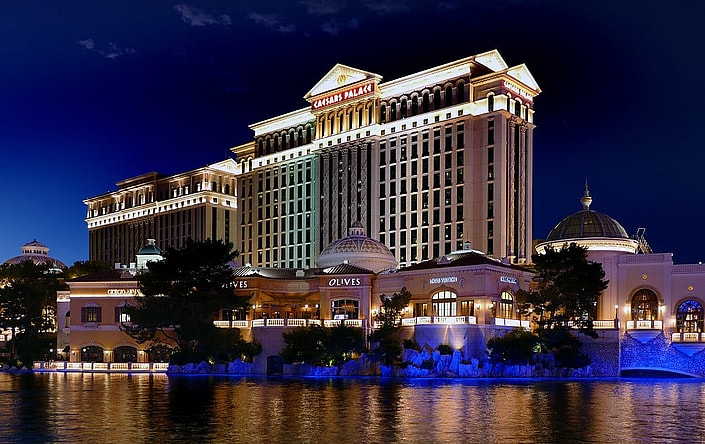 most expensive hotel in las vegas, caesars palace