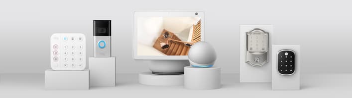 Ring camera system indoors