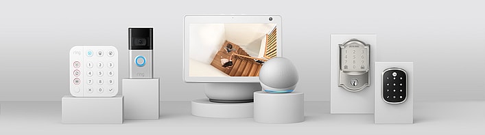 Ring camera system indoors