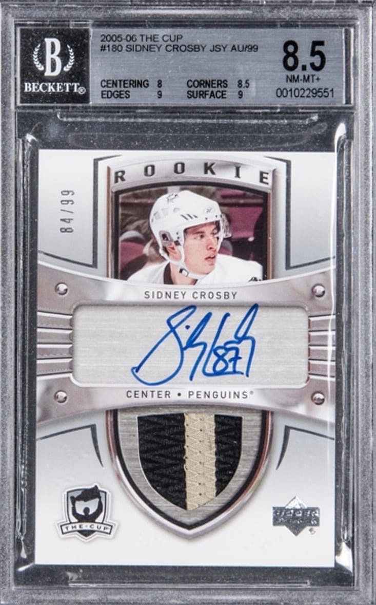 most valuable hockey cards