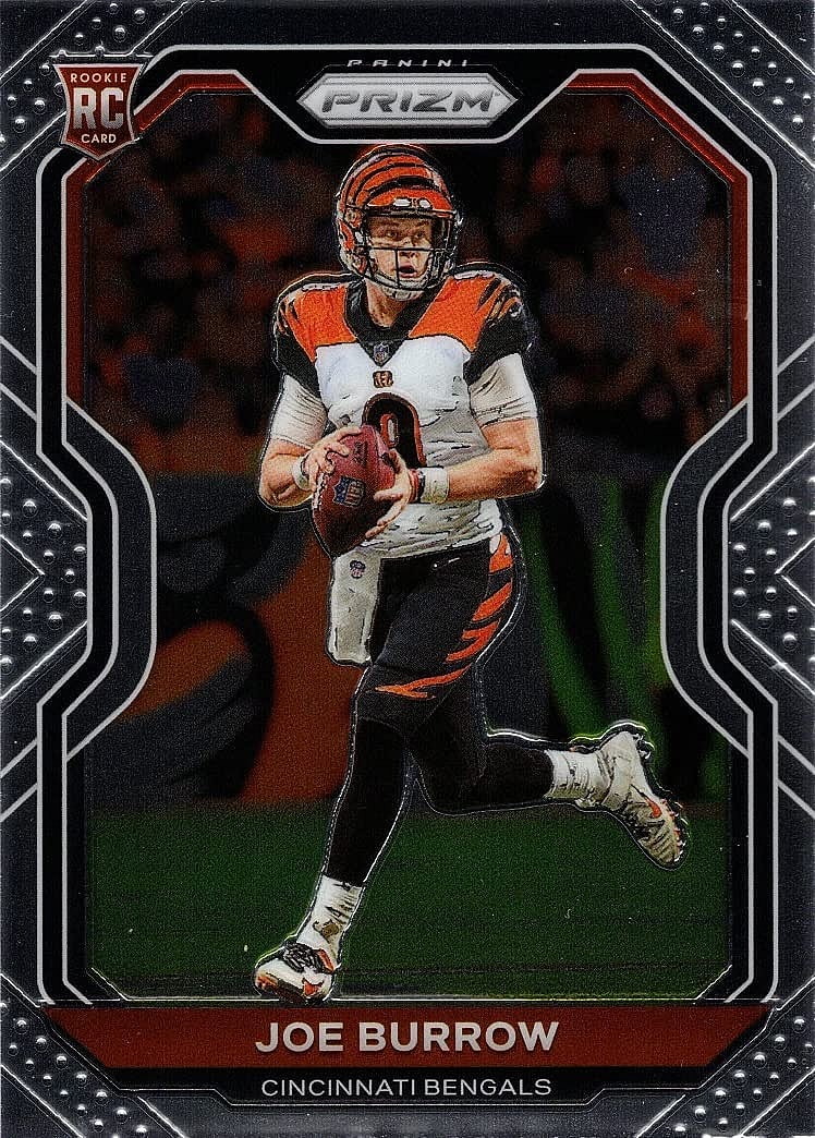 prizm; joe burrow rookie card
