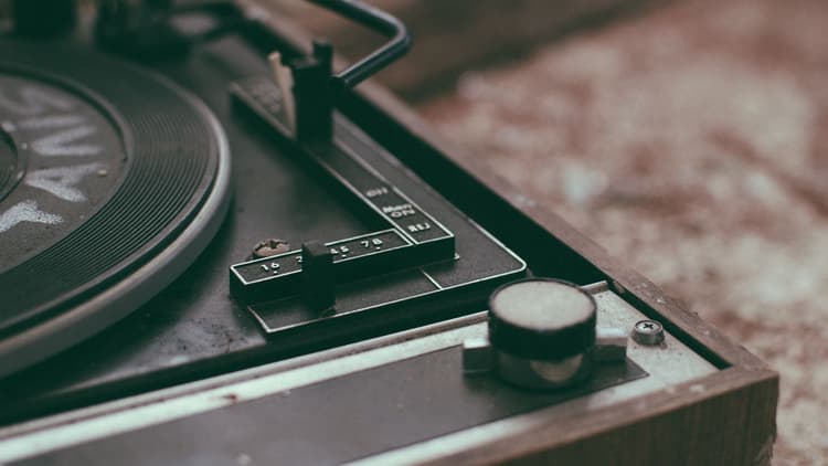 Vintage Turntable
