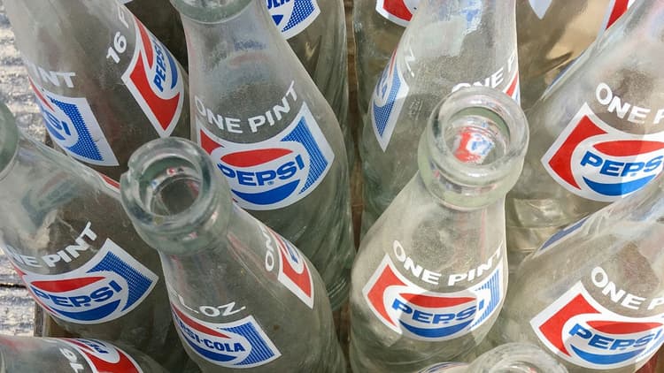 Old Pepsi Bottles