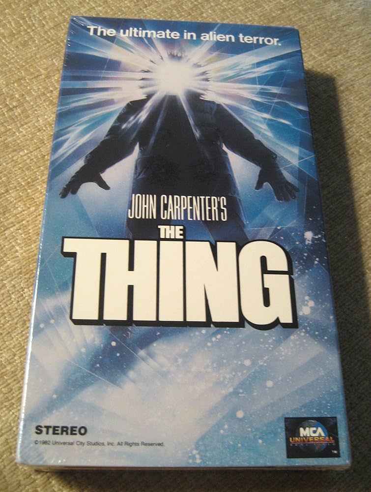 the thing vhs tape