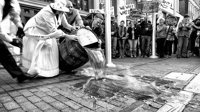 prohibition barrel / prohibition-era stories
