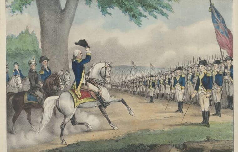 george washington and american army / george washington's army