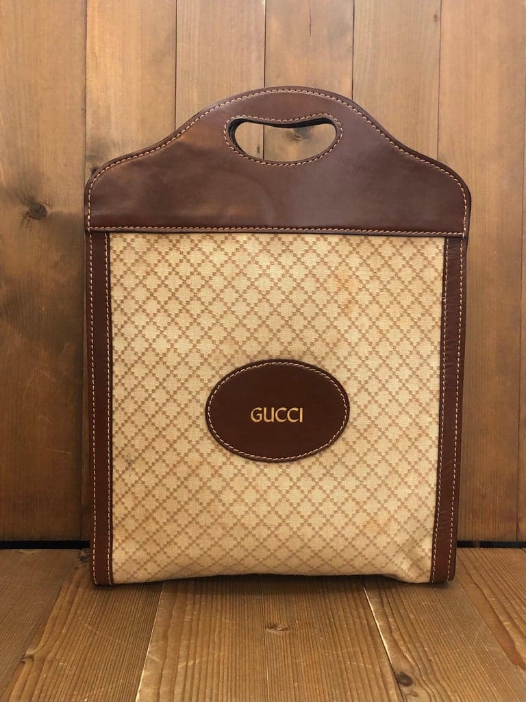 1970s: Diamanté Jacquard book tote