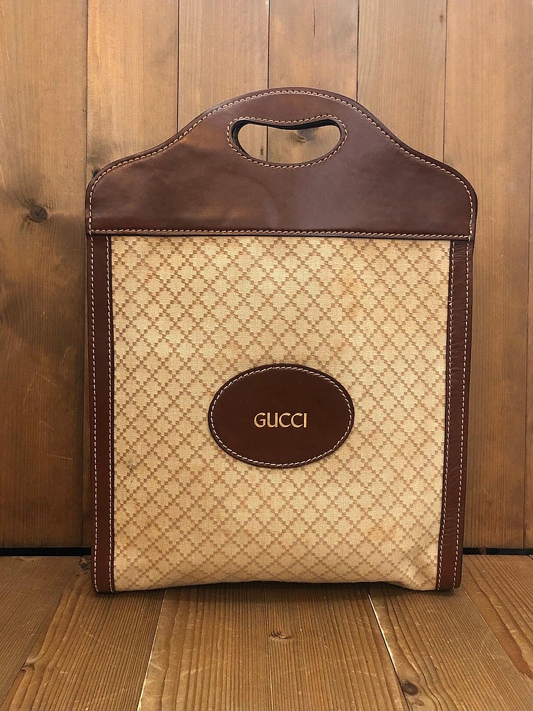 1970s: Diamanté Jacquard book tote