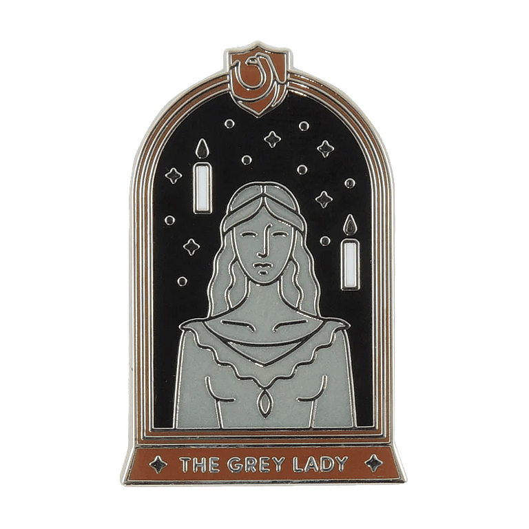 the grey lady enamel pin; Ravenclaw collectibles