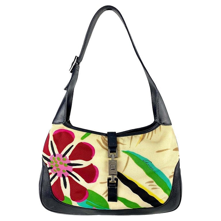 1999: Flower-print Jackie bag