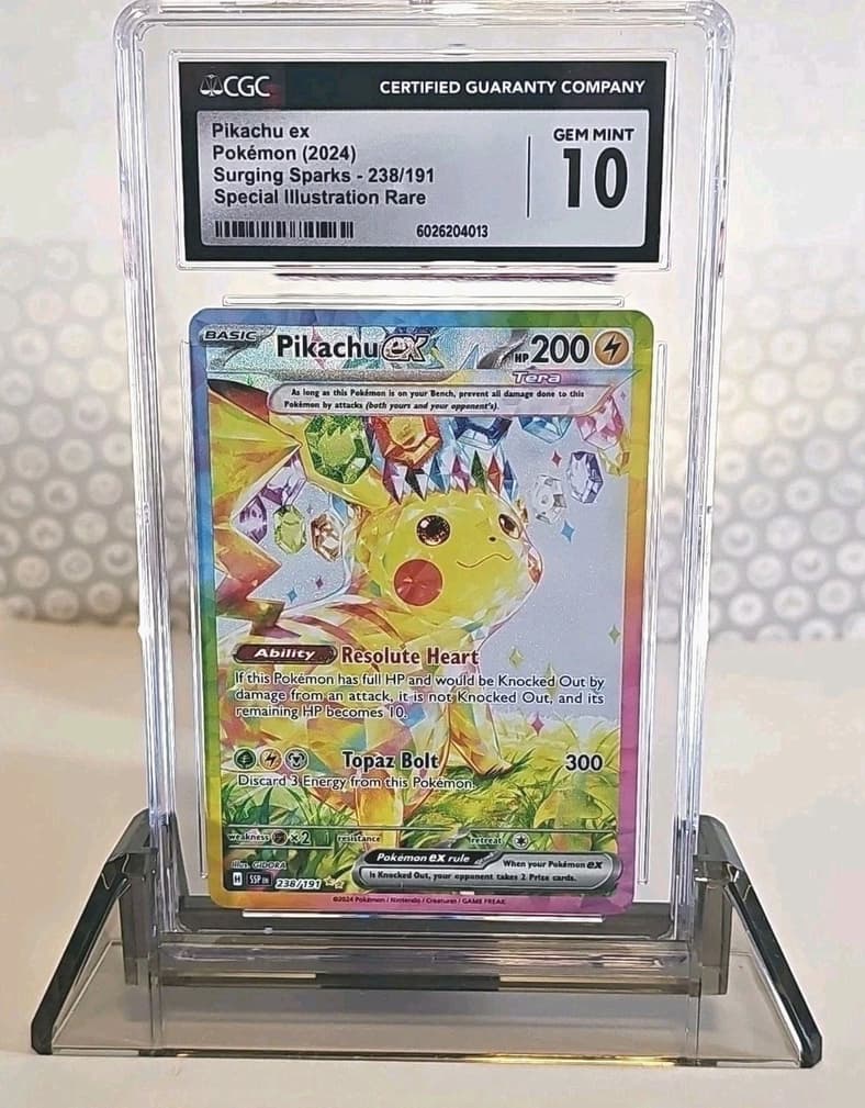 Pikachu ex Special Illustration Rare, Surging Sparks