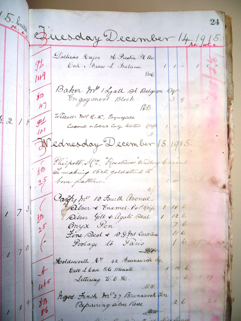 haunted shop ledger