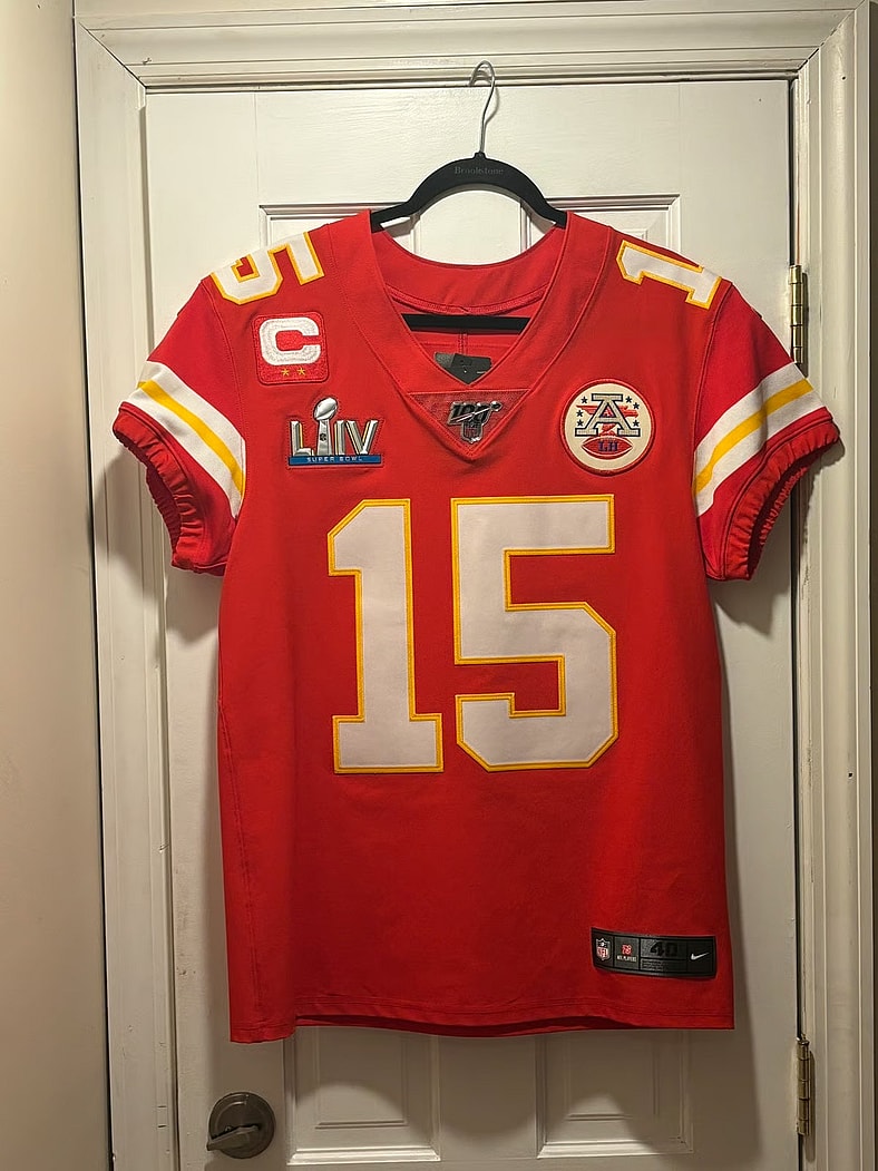 Patrick Mahomes Jersey Super Bowl LIV