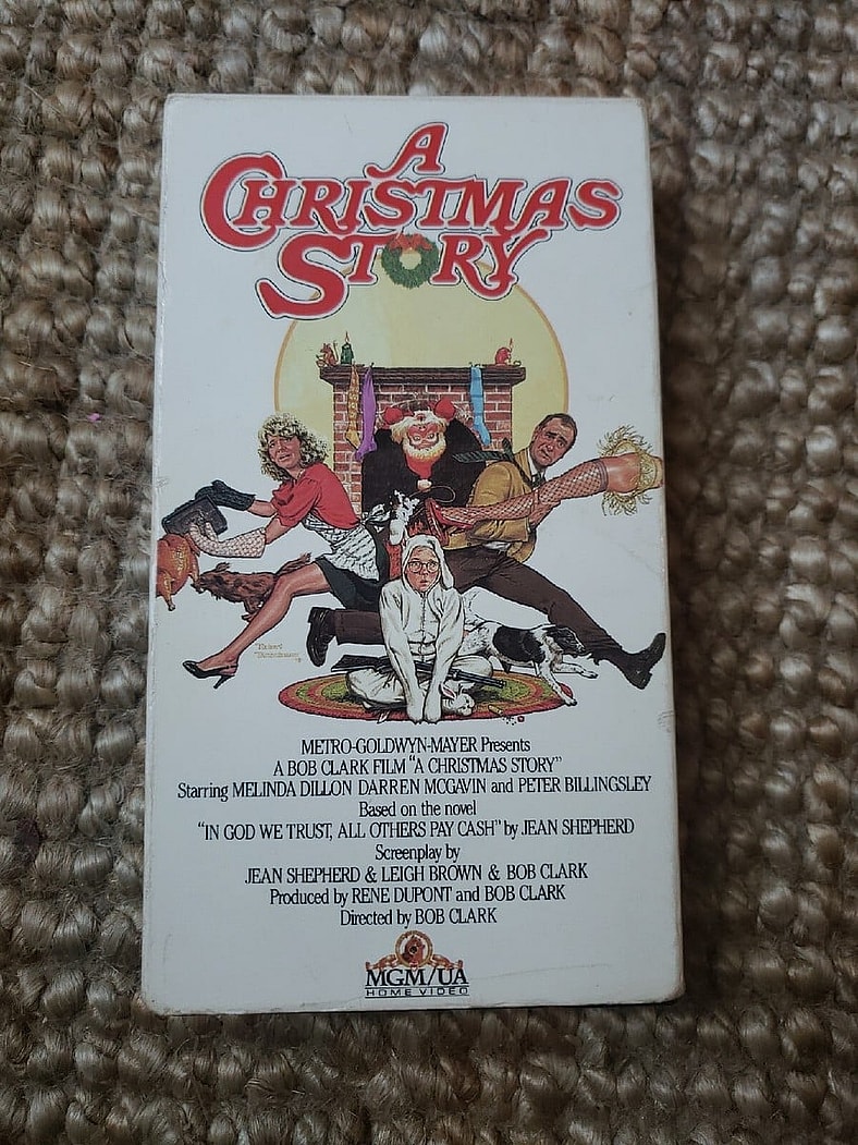a christmas story vhs tape