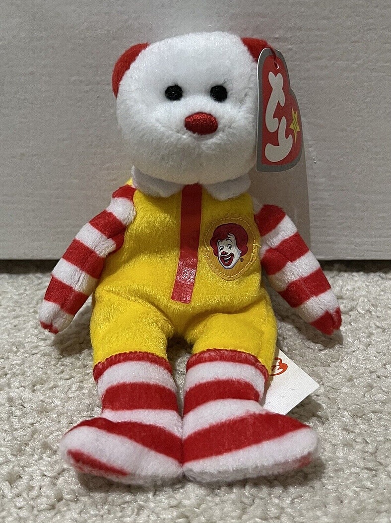 ronald mcdonald beanie babies