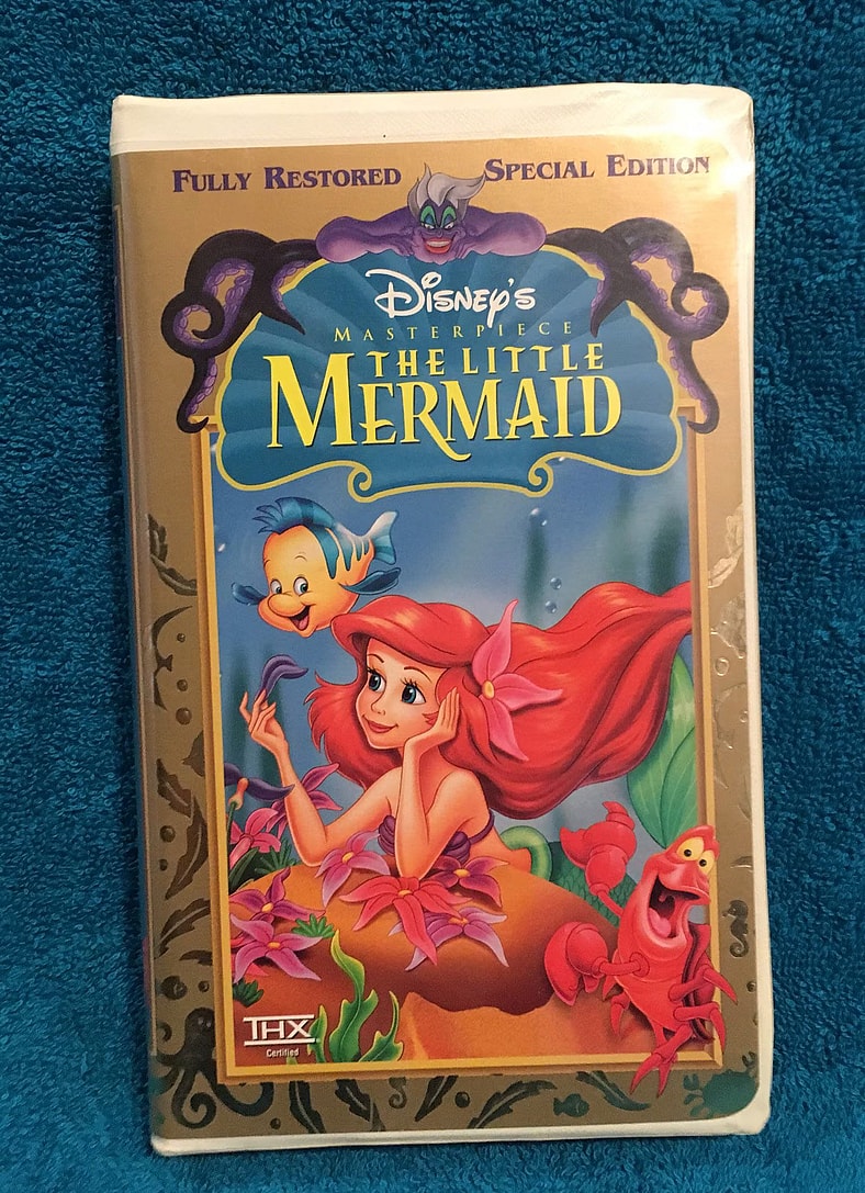the little mermaid vhs tape