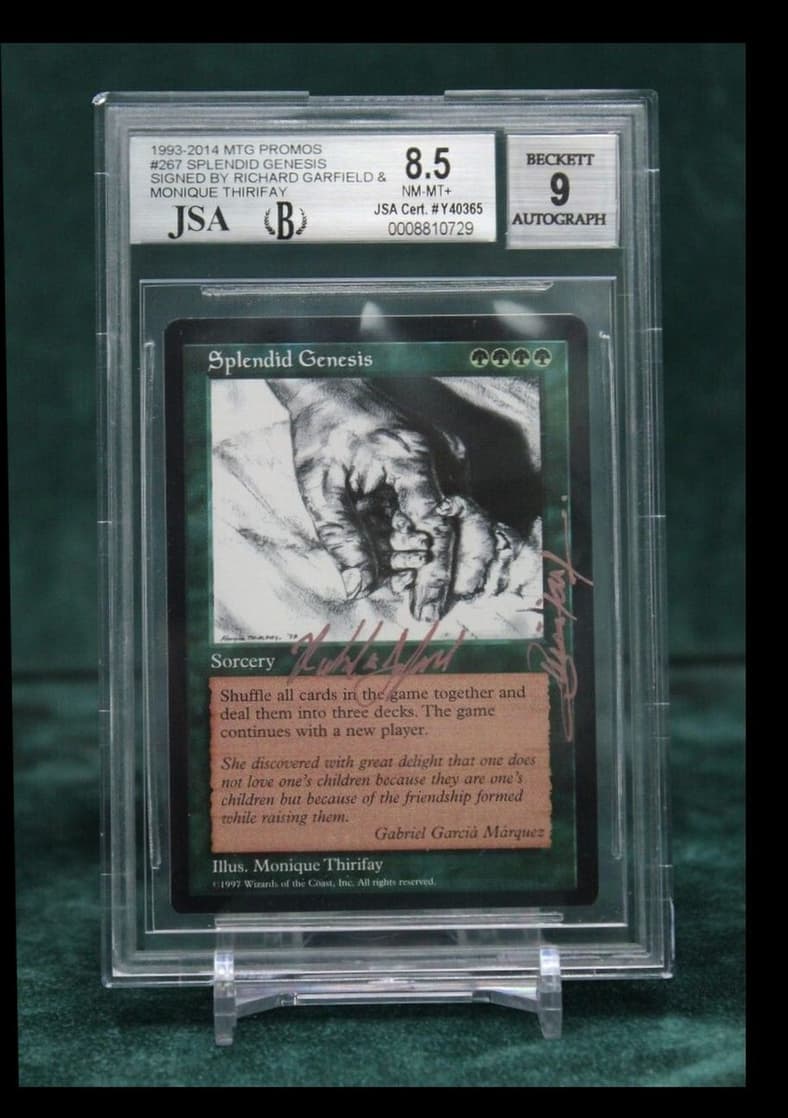1997 Splendid Genesis (Richard Garfield Promo)