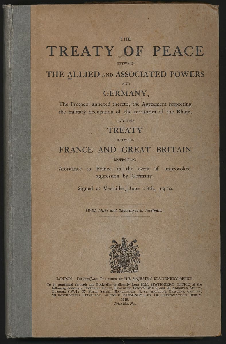 treaty of versailles