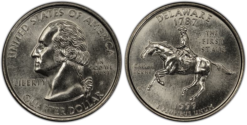 1999 Delaware Experimental Quarter
