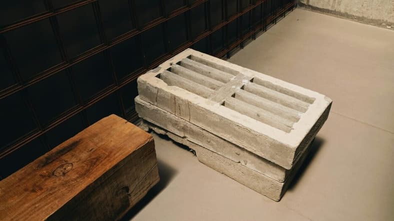 slabs of concrete
