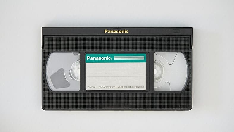 panasonic vhs tape