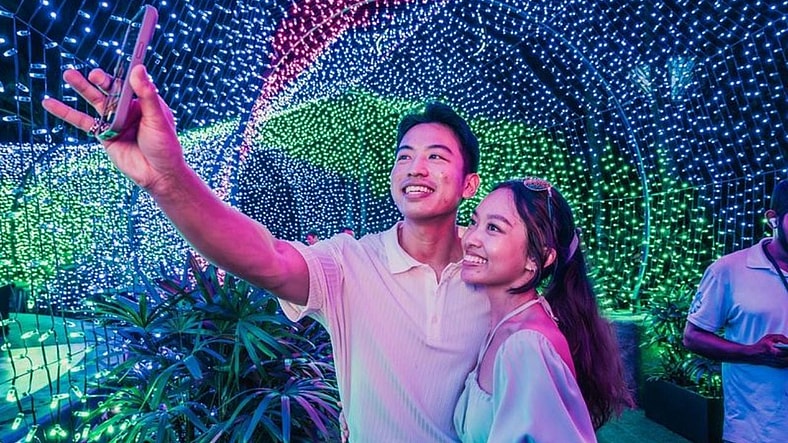 Christmas Wonderland at Gardens by the Bay, Singapore