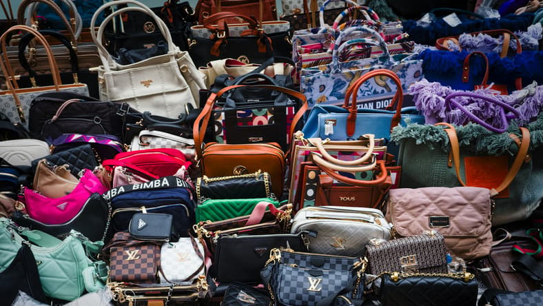 purses and handbags / most counterfeited products
