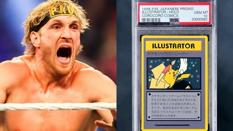 Logan Paul and Pokemon Card