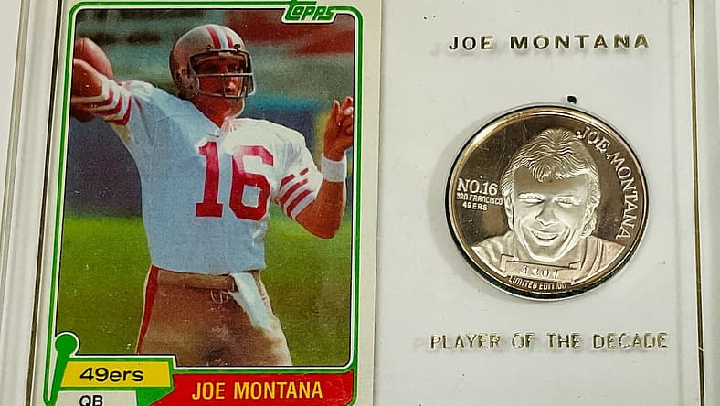 1981 Topps Joe Montana rookie card