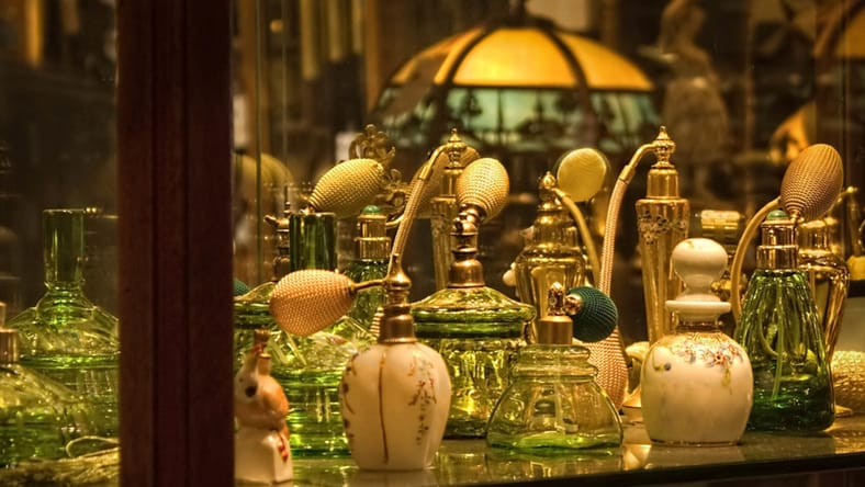 antique perfume bottles