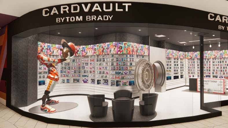 Tom Brady's CardVault at American Dream Mall