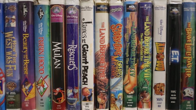 rare disney vhs tapes