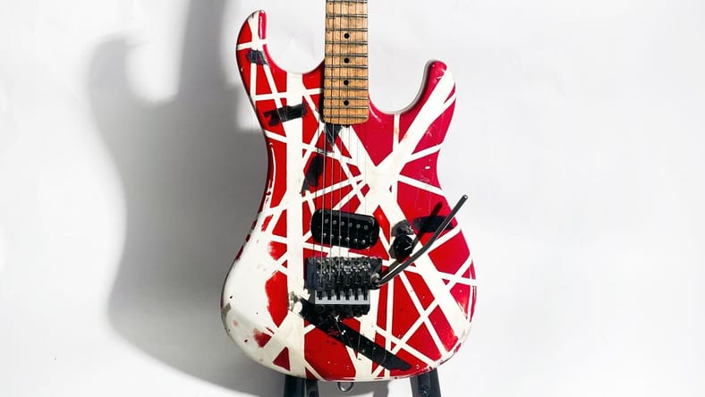Eddie Van Halen 1982 Kramer guitar