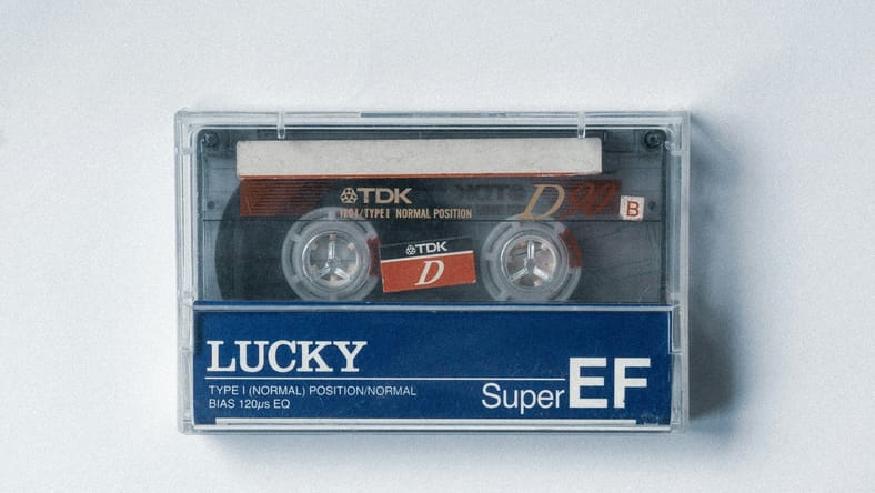 cassette tape / most popular songs of the 90s