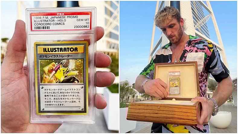 Logan Paul Pokemon card