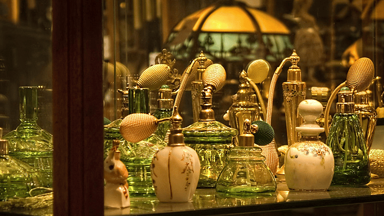 antique perfume bottles