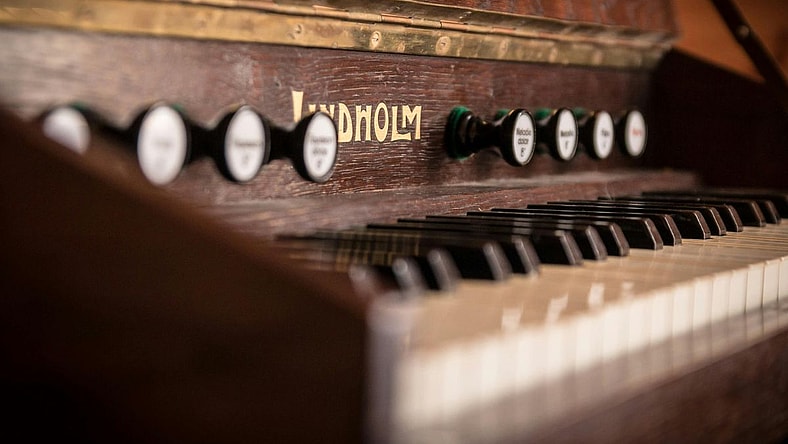 antique musical instruments