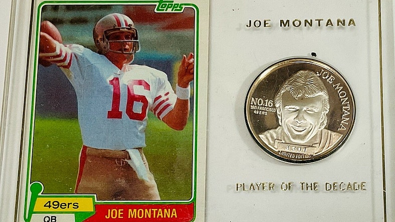 1981 Topps Joe Montana rookie card