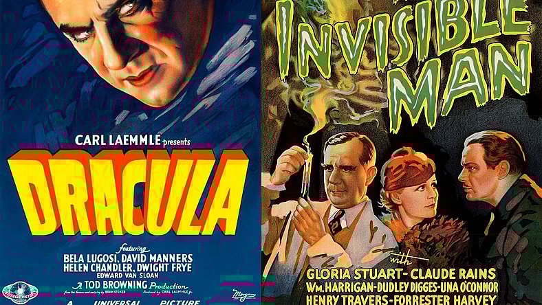 Retro Horror Movie Posters Wiki Commons