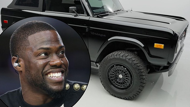 Kevin Hart and his Custom Ford 2024 Bronco