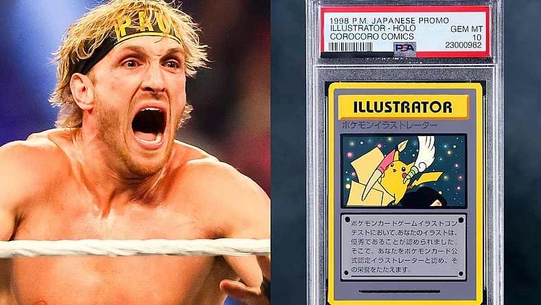 Logan Paul and Pokemon Card
