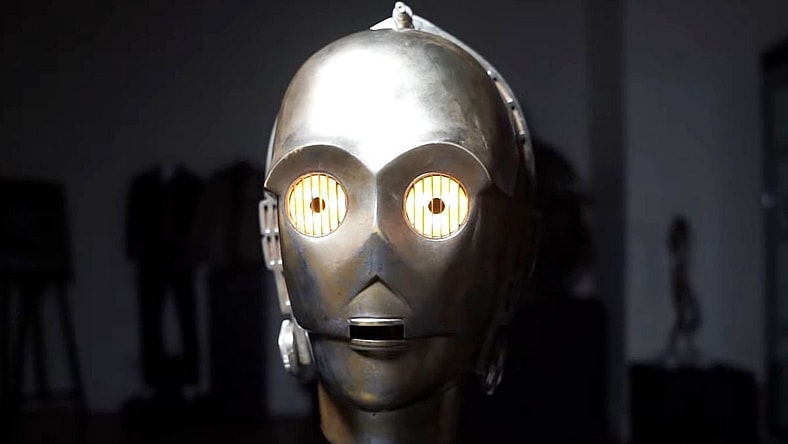 Light-Up C-3PO Head