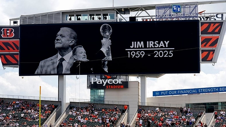 A tribute to the late Indianapolis Colts owner Jim Irsay