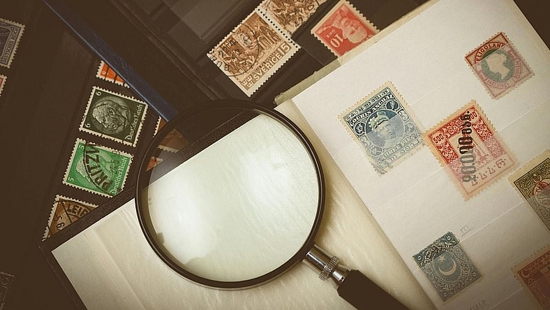 Stamp collection