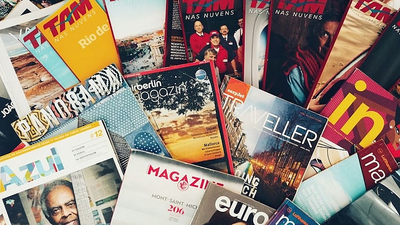 Valuable Old Magazines, Unsplash