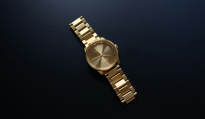gold watch