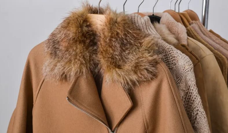 Fur coat