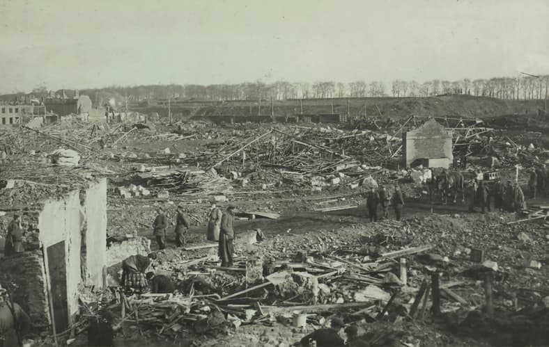 world war i wreckage